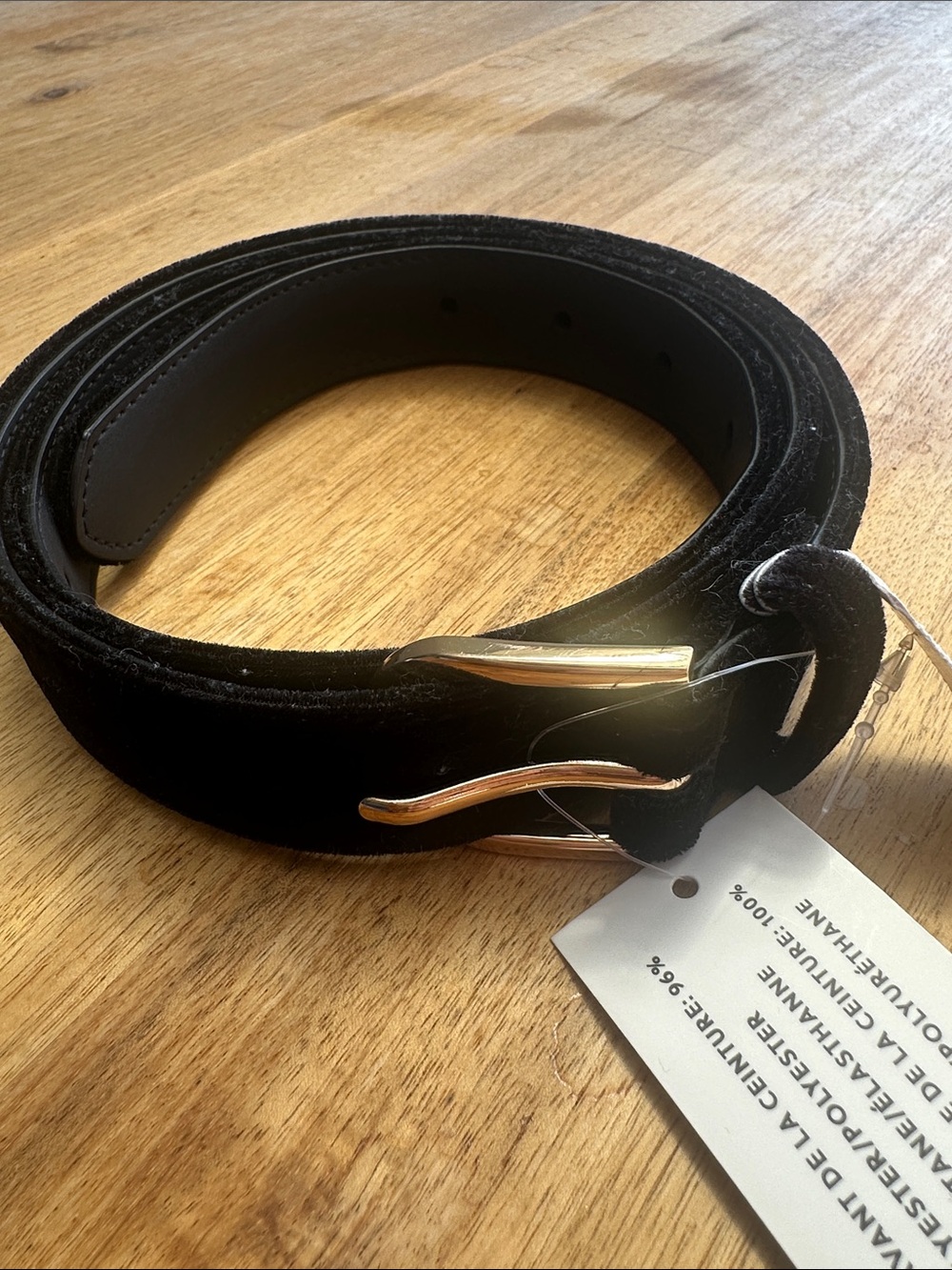 J.Crew Factory velvet belt (Style #CO690) NWT - Picture 7 of 7